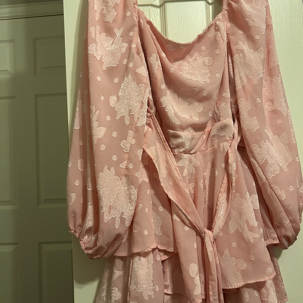 Pink Floral romper